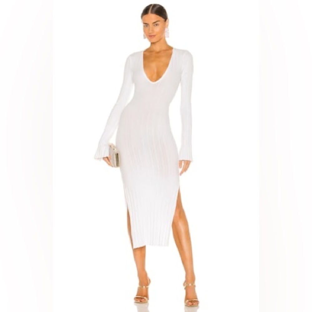 Michael Costello Robe Gemma White Dress​​​